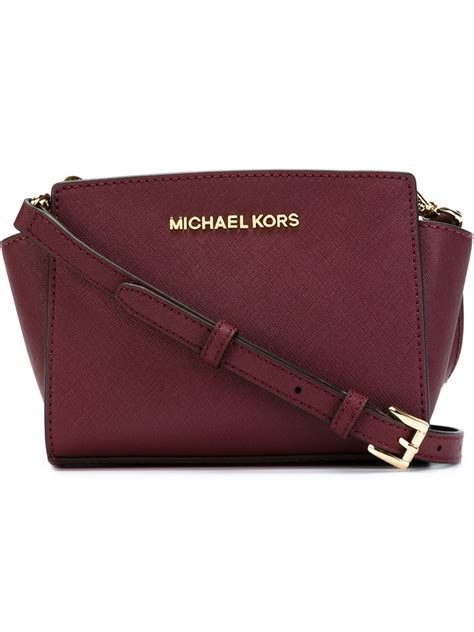 michael kors large selma bag red|Michael Kors selma crossbody.